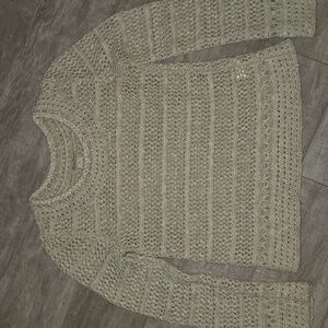 Lucky Brand Open Stitch Sweater